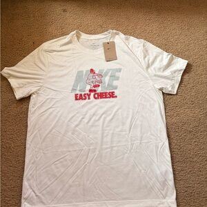 Nike Baseball White Graphic Men's T-Shirt Size XL